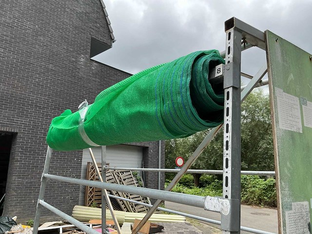Gegalvaniseerde dubbelzijdige rollenkar - afbeelding 3 van  4