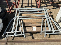 Gegalvaniseerde metsers schragen (2x) - afbeelding 1 van  1