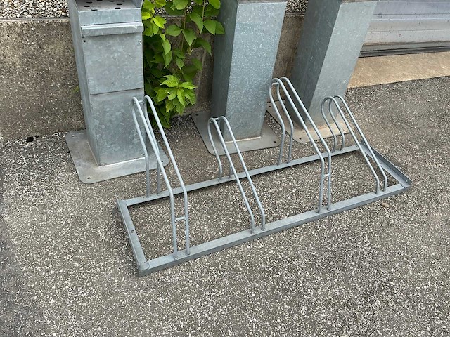 Gegalvaniseerde outdoor asbak (3x) - afbeelding 3 van  3