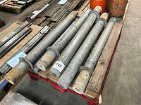Gegalvaniseerde palen (6x) - afbeelding 1 van  3