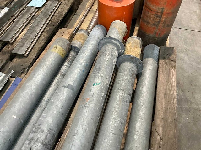 Gegalvaniseerde palen (6x) - afbeelding 3 van  3