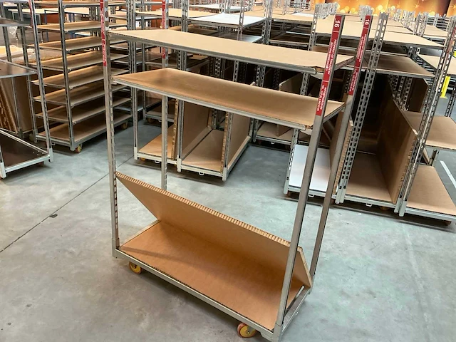 Gegalvaniseerde plantenkar (5x) - afbeelding 1 van  4