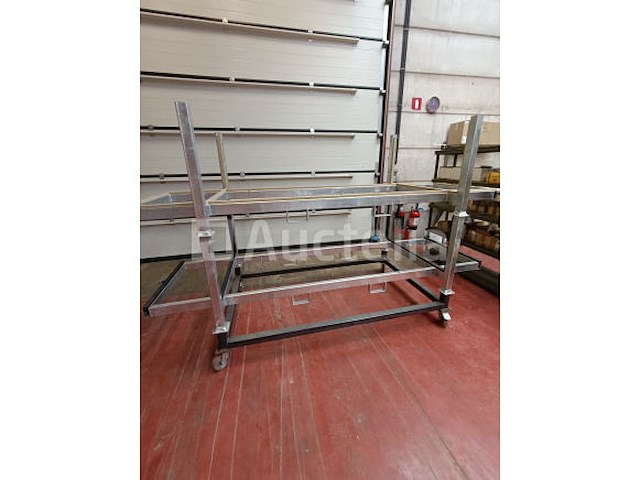 Gegalvaniseerde stalen trolley - afbeelding 1 van  1