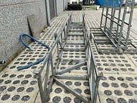 Gegalvaniseerde stapelbare profielcontainer - afbeelding 3 van  4