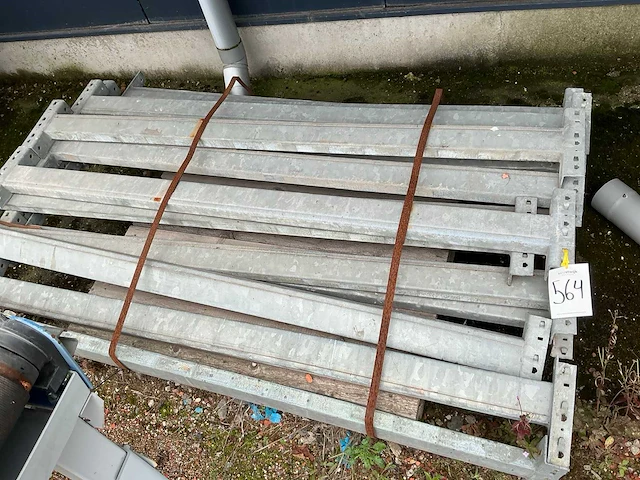 Gegalvaniseerde stelling liggers (16x) - afbeelding 2 van  3