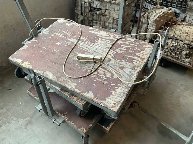 Gegalvaniseerde transportkar (5x) - afbeelding 2 van  5