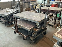 Gegalvaniseerde transportkar (5x) - afbeelding 1 van  3