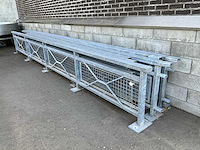 Gegalvaniseerde vangrail j12 type ravel 30 meter - afbeelding 1 van  8