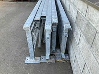 Gegalvaniseerde vangrail j12 type ravel 30 meter - afbeelding 4 van  8