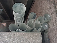 Gegalvaniseerde ventilatie-monduitlaatkanalen