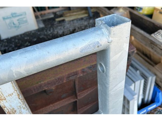 Gegalvaniseerde weidepoort - afbeelding 3 van  7