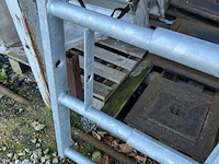 Gegalvaniseerde weidepoort - afbeelding 2 van  7