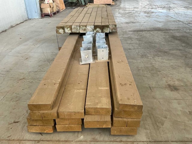 Geïmpregneerd vuren carport - afbeelding 5 van  6