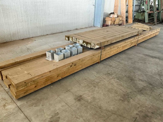 Geïmpregneerd vuren carport - afbeelding 6 van  6