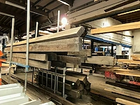 Geïmpregneerde eiken balken ong 50 stuks - afbeelding 2 van  6