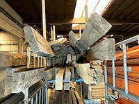 Geïmpregneerde eiken balken ong 50 stuks - afbeelding 6 van  6