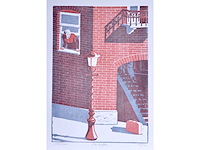 Geïnitialiseerd mw - de koffer - zeefdruk - afbeelding 1 van  7