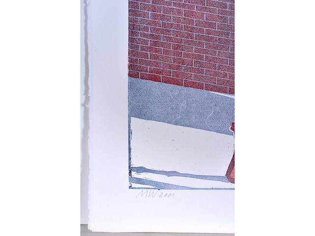 Geïnitialiseerd mw - de koffer - zeefdruk - afbeelding 4 van  7