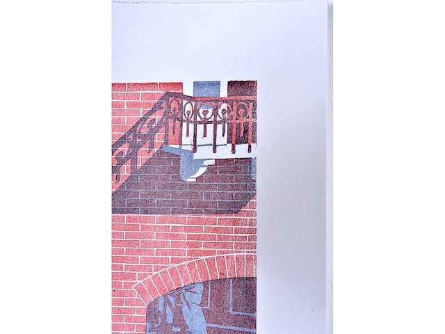 Geïnitialiseerd mw - de koffer - zeefdruk - afbeelding 6 van  7