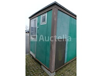 Geïsoleerde container op de bouwplaats - afbeelding 8 van  17