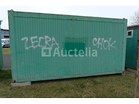 Geïsoleerde container op de bouwplaats - afbeelding 9 van  18