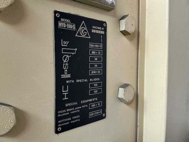 Geka hyd-100-s pons-/knipmachine - afbeelding 16 van  16