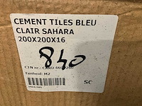 Gekleurde cement vloertegel - afbeelding 4 van  4