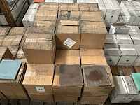 Gekleurde cement vloertegel - afbeelding 1 van  3