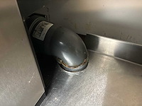 Gekoeld / set van 2 roestvrijstalen tafels / barkoelkast / 2 planken - afbeelding 12 van  15