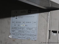 Gekoelde pizzawerkbank met granieten blad diamond, mr.pizza/r2, 230v, 176w, bouwjaar 2019, werking niet gekend - afbeelding 3 van  3