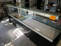 Gekoelde toonbank met glazen opzetvitrine diamond bouwjaar 2024 - afbeelding 1 van  7
