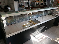 Gekoelde toonbank met glazen opzetvitrine diamond bouwjaar 2024 - afbeelding 2 van  7