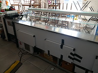 Gekoelde toonbank met glazen opzetvitrine diamond bouwjaar 2024 - afbeelding 3 van  7