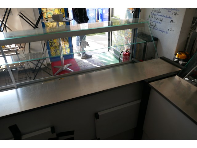 Gekoelde toonbank met glazen opzetvitrine diamond bouwjaar 2024 - afbeelding 4 van  7