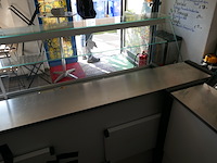 Gekoelde toonbank met glazen opzetvitrine diamond bouwjaar 2024 - afbeelding 4 van  7