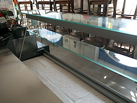 Gekoelde toonbank met glazen opzetvitrine diamond bouwjaar 2024 - afbeelding 5 van  7