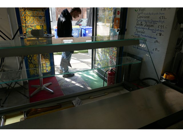 Gekoelde toonbank met glazen opzetvitrine diamond bouwjaar 2024 - afbeelding 6 van  7