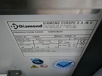 Gekoelde toonbank met glazen opzetvitrine diamond bouwjaar 2024 - afbeelding 7 van  7