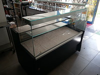 Gekoelde toonbank met glazen opzetvitrine diamond bouwjaar 2024 - afbeelding 2 van  6