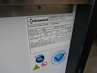 Gekoelde toonbank met glazen opzetvitrine diamond bouwjaar 2024 - afbeelding 5 van  6