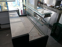 Gekoelde toonbank met glazen opzetvitrine diamond bouwjaar 2024 - afbeelding 6 van  6