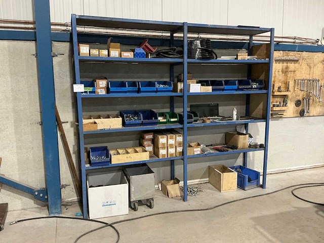 Gelast opbergrek met inhoud (2x) - afbeelding 1 van  13