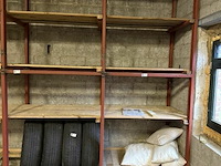 Gelaste ijzeren rek op wielen met inhoud - zelf demonteren - afbeelding 2 van  3