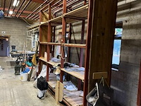 Gelaste ijzeren rek op wielen met inhoud - zelf demonteren - afbeelding 1 van  4