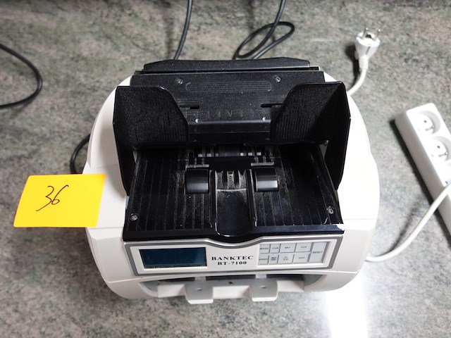 Geldteller banktec - afbeelding 2 van  2