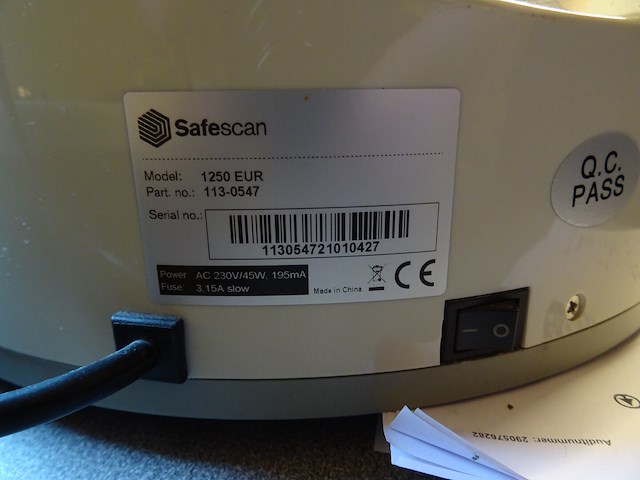 Geldtelmachine safescan - afbeelding 4 van  4