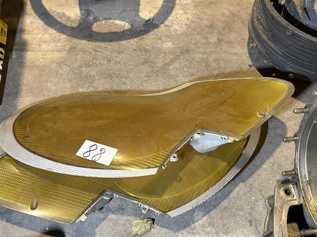 Gele koplamglazen 996 - afbeelding 1 van  3