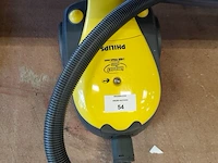 Gele sledestofzuiger philips impact plus 1400w (gebruikt en getest) - afbeelding 2 van  3