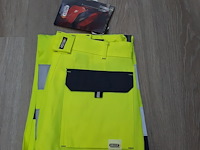 Gele werkbroek dassy buffalo maat 50 - afbeelding 2 van  3