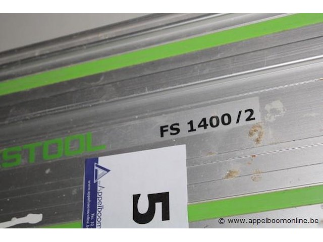 Geleider festool, fs 1400/2 - afbeelding 2 van  2